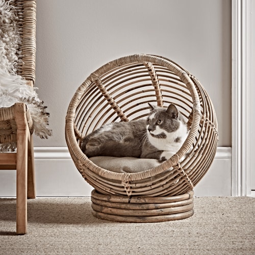 Natural cat bed sales